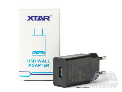 XTAR 5V EU USB Adapter (2100mA)