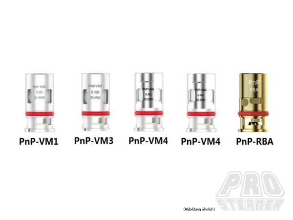 VooPoo PnP (Drag X Argus) Coils VM1 / 0,3 Ohm