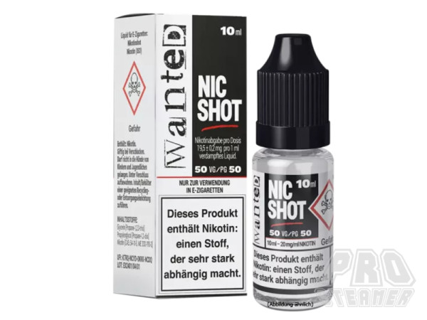 Wanted - Nikotin Shot 20 mg