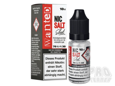 Wanted - NicSALT Shot 20 mg