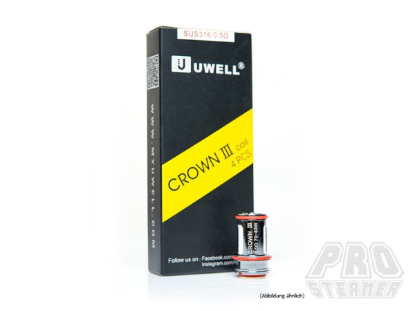 Uwell Crown 3 Coils Dual SUS316 - 0.4 Ohm