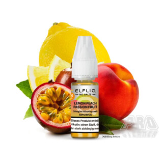 Lemon Peach Passion Fruit